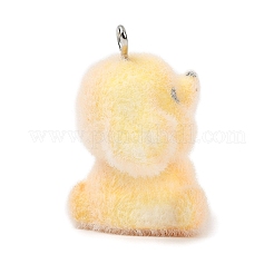 Подвески из непрозрачной смолы с изображением животных&nbsp;LS-RESI-I353-01P-03