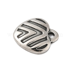 Подвески в тибетском стиле из нержавеющей стали 304&nbsp;STAS-S185-08AS-B