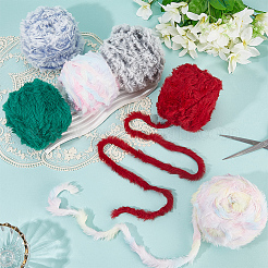 2 рулон пряжи из полиэстера и нейлона 2 цветов&nbsp;OCOR-CY0002-40C