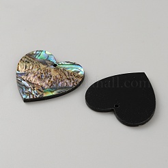 Pendenti in conchiglia di paua naturale/conchiglia di abalone&nbsp;SHEL-WH0008-09A