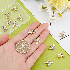 12шт 2 стиля латунные микро проложить прозрачные кубические циркониевые подвески&nbsp;KK-DC0001-90