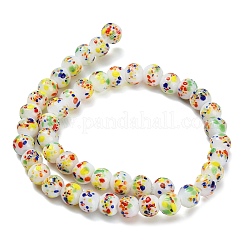 Бусы лэмпворк ручной работы&nbsp;LAMP-H071-01B-03