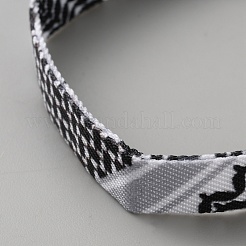Geflochtene Armbänder aus Polyesterkordel im ethnischen Stil für Männer und Frauen&nbsp;BJEW-WH0022-66D