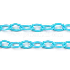 Chaînes de câble en plastique abs&nbsp;KY-E007-01G