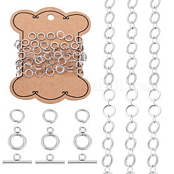 Kits de collares y pulseras de cadena para hacer uno mismo&nbsp;DIY-TA0015-94