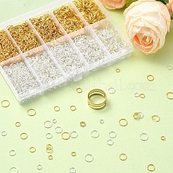 10 стиль железных открытых прыжковых колец&nbsp;IFIN-YW0003-60A