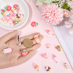 Подвески из непрозрачной смолы на тему океана&nbsp;RESI-SC0036-48