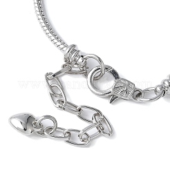 3 set di braccialetti con ciondoli di perline europee a tema oceano&nbsp;BJEW-JB11587