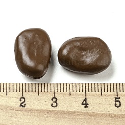 Cabochons décodés en résine opaque&nbsp;RESI-H156-02-22