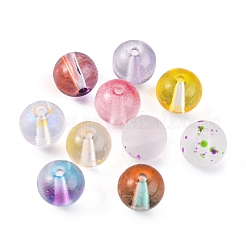 150шт 10 цвета стеклянные бусины&nbsp;GLAA-FS0001-24