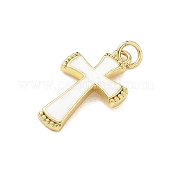 Colgantes de esmalte de latón&nbsp;KK-CBA3F25-11G