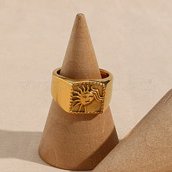 Anillos de dedo de acero inoxidable quirúrgico 316l&nbsp;WG8BDB4-02