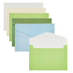 25 шт. 5-х цветные бумажные конверты&nbsp;AJEW-TA0002-41