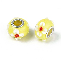 Бусины лэмпворк европейского стиля &nbsp;X-LAMP-Q029-03B