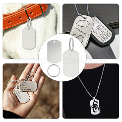 Kit fai da te per realizzare portachiavi in acciaio inossidabile&nbsp;DIY-OC0014-11B