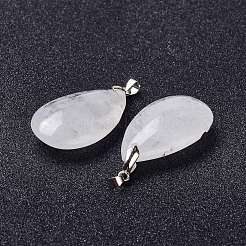 Природного кварца хрустальных подвесок&nbsp;X-G-D084-01P-B17