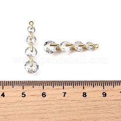 Латунные микро проложить кубического циркония подвески&nbsp;KK-F901-01B-G