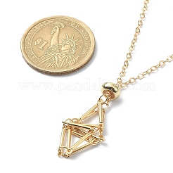 Плетеный мешочек из нержавеющей стали 304 в технике макраме&nbsp;NJEW-TA00079-02