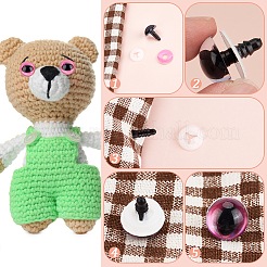 32 шт. 8-цветный АБС-пластиковый глаз для безопасного использования&nbsp;DIY-BBC0002-09B