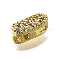 Liens multibrins en laiton avec micro pavé de zircones cubiques&nbsp;KK-D295-32G-09