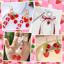 24 шт. подвески из смолы и акрила 4 стилей&nbsp;RESI-SC0036-56