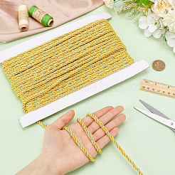 20 ярд двухслойного витого шнура из полиэстера&nbsp;OCOR-WH0086-99A-01