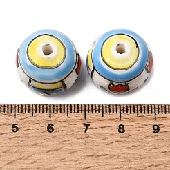 Perles en porcelaine manuelles&nbsp;PORC-A034-05A