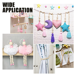 120шт 3 стиля бусины из натурального дерева&nbsp;WOOD-OC0001-92