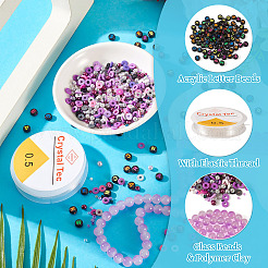 Kits de fabrication de colliers/bracelets DIY&nbsp;DIY-TAC0032-18E