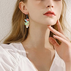 300шт УФ-покрытие прозрачные акриловые бусины&nbsp;OACR-CJ0002-17