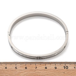 Браслеты из нержавеющей стали 304 со стразами для женщин&nbsp;BJEW-Z092-07P