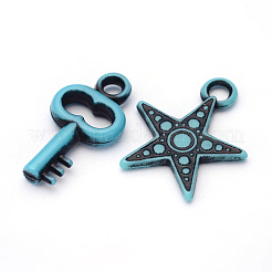 Ассорти из античного стиля акриловые бусины&nbsp;X-MACR-R546-06