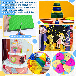120 Stück Wellpappe-Bögen&nbsp;DIY-WA0001-28