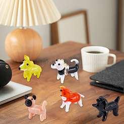 5 pieza de 5 estilos de decoración para el hogar con diseño de cachorros hechos a mano&nbsp;LAMP-BM0001-01