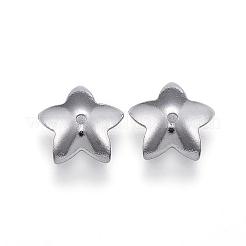 Бусины-цветы из нержавеющей стали 304&nbsp;STAS-G124-28P