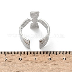 Кольца-манжеты из нержавеющей стали 304&nbsp;RJEW-S630-01GP-A