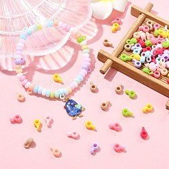 90 шт. 9-х цветные акриловые трубчатые держатели&nbsp;SACR-CJ0001-76