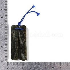 Natürliche Nephrit-Jade/Hetian-Jade-Anhänger&nbsp;G-Q176-03