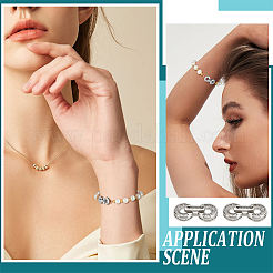 Проложить латунный прозрачный кубический цирконий над застежками&nbsp;FIND-WH0156-22P