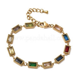 Браслеты-цепочки из нержавеющей стали 304 для женщин&nbsp;BJEW-A093-01C-G