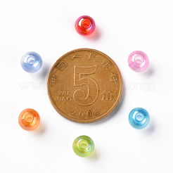 Прозрачные акриловые бусины&nbsp;MACR-S370-B6mm