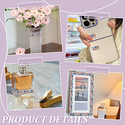 3 ярд стеклянных стразов hotfit&nbsp;DIY-WH0622-385A