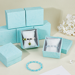 Confezione regalo per riporre braccialetti di carta&nbsp;CON-WH0088-67H