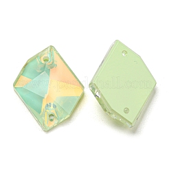 Мокко(мк) неправильный ромб пришить по стразам&nbsp;RGLA-G019-01I