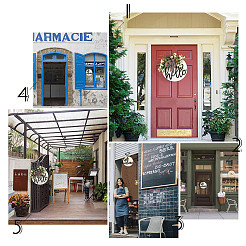 Деревянные украшения&nbsp;HJEW-WH0006-41