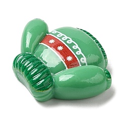 Кабошоны из непрозрачной смолы с рождественской тематикой&nbsp;LS-RESI-E043-01O