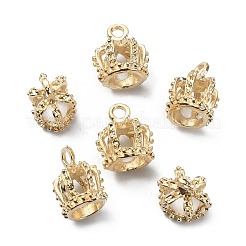 Подвески из сплава в виде короны&nbsp;FIND-WH0033-25LG-01