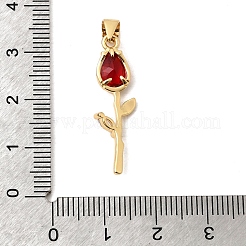 Pendenti in ottone con zirconi cubici&nbsp;KK-A296-50G-04