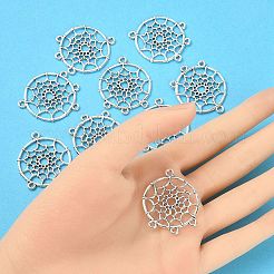 Тибетский стиль компоненты сплава люстра соединения&nbsp;TIBEP-YW0001-66