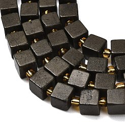 Stränge aus natürlichen Goldpyritperlen&nbsp;G-F833-N01-01